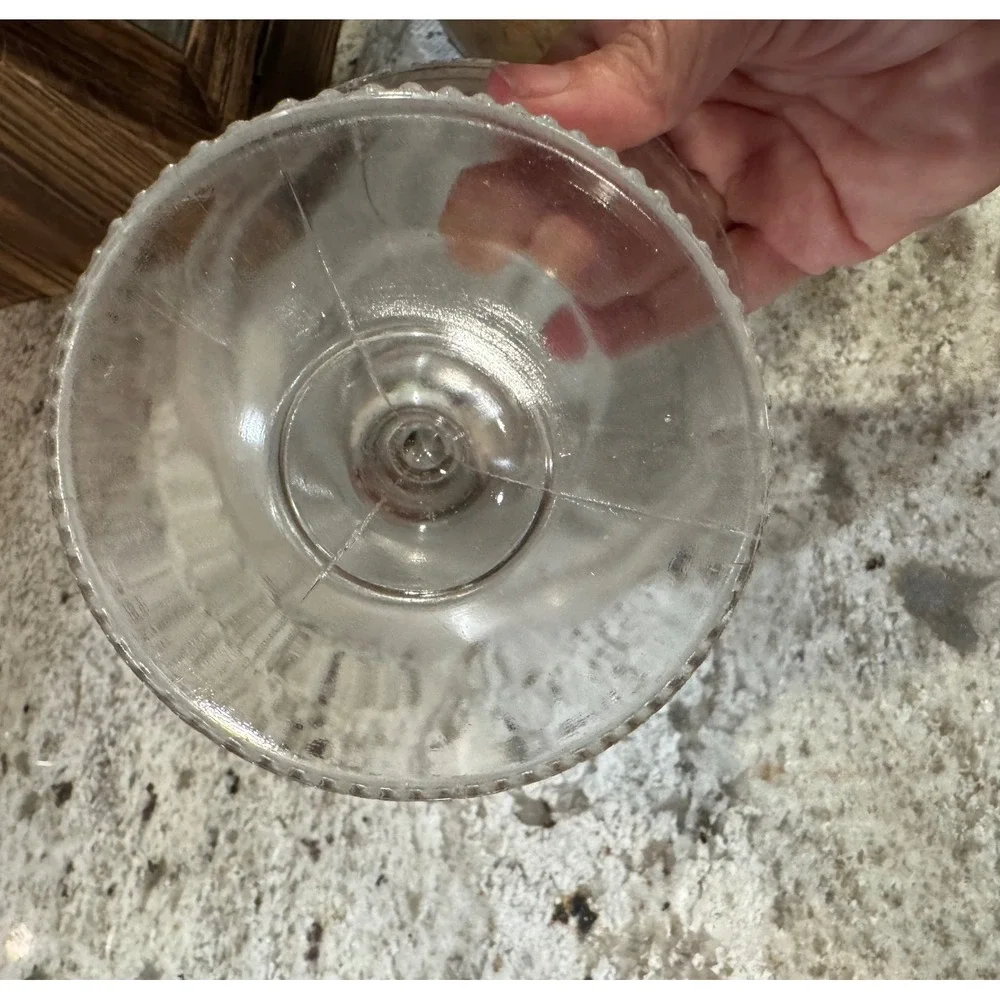 Unbranded vintage clear